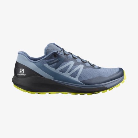 Salomon SENSE RIDE 4 Mens Trail Running Shoes Blue | Salomon South Africa